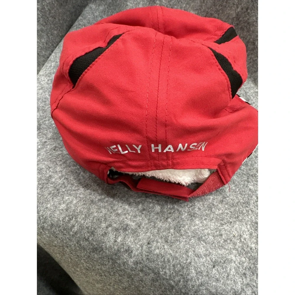 Helly Hansen Viking Cruises Hat Cap Strap Back Red  Crew Lifa Inside@